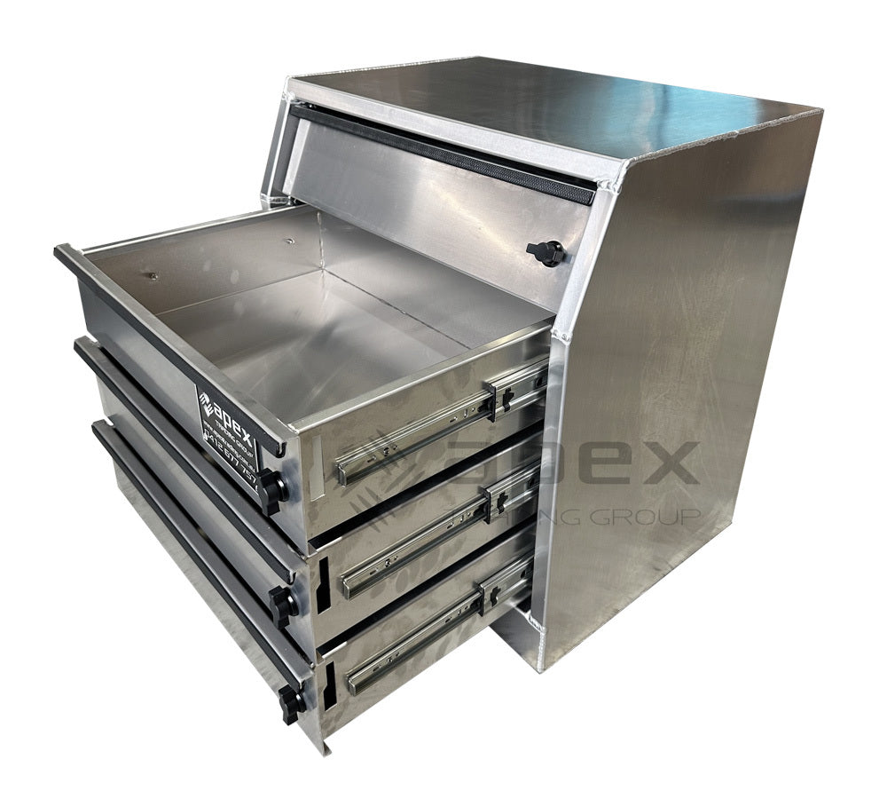 Aluminium Toolbox Drawers 6464D