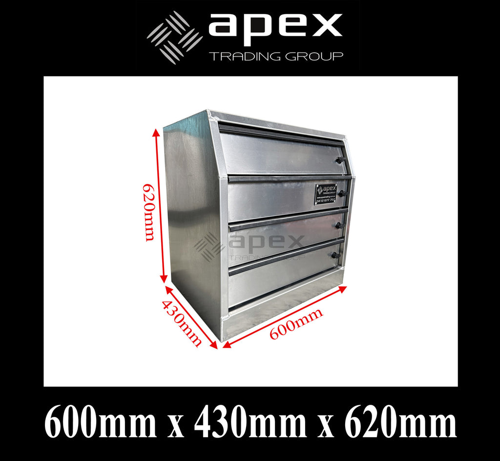 Aluminium Toolbox Drawers 6464D
