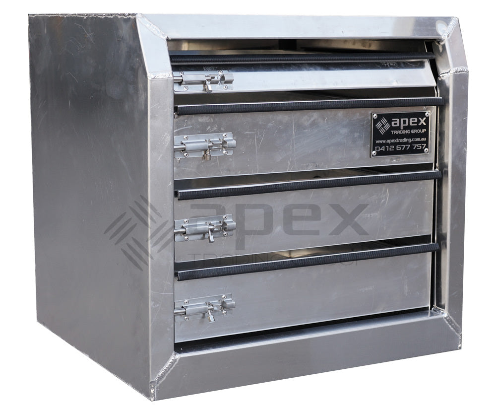 Aluminium Toolbox Drawers 656-4D