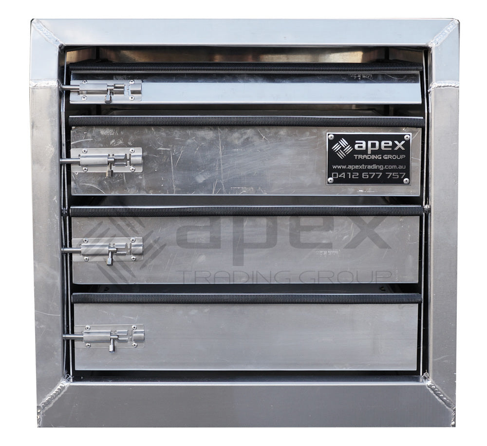 Aluminium Toolbox Drawers 656-4D