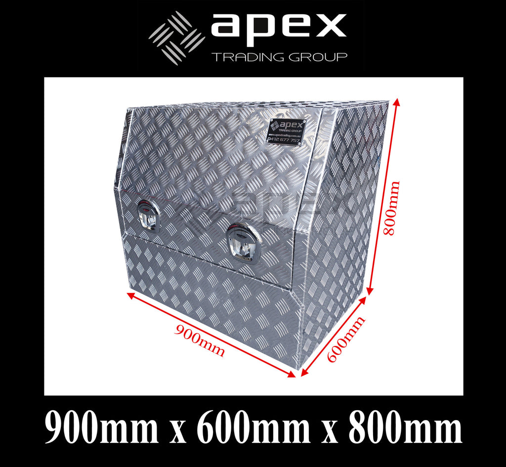 Aluminium Half Lid Toolbox 968HRL