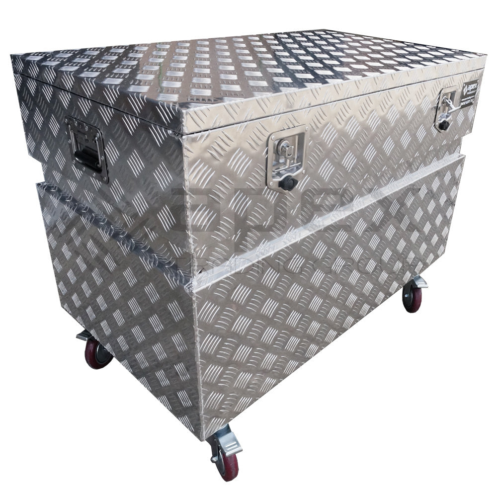Aluminium Job Site Toolbox Large