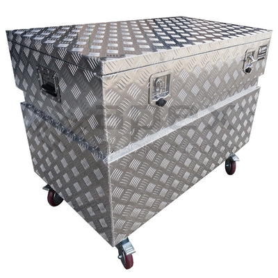 Aluminium Job Site Toolbox Large