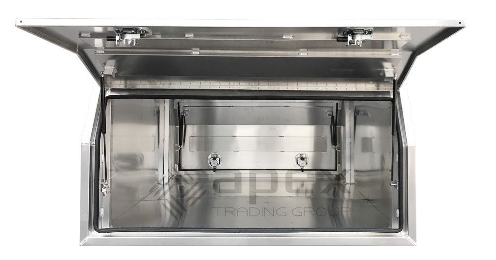 Aluminium Multi Lid Canopy Toolbox AC1600FP