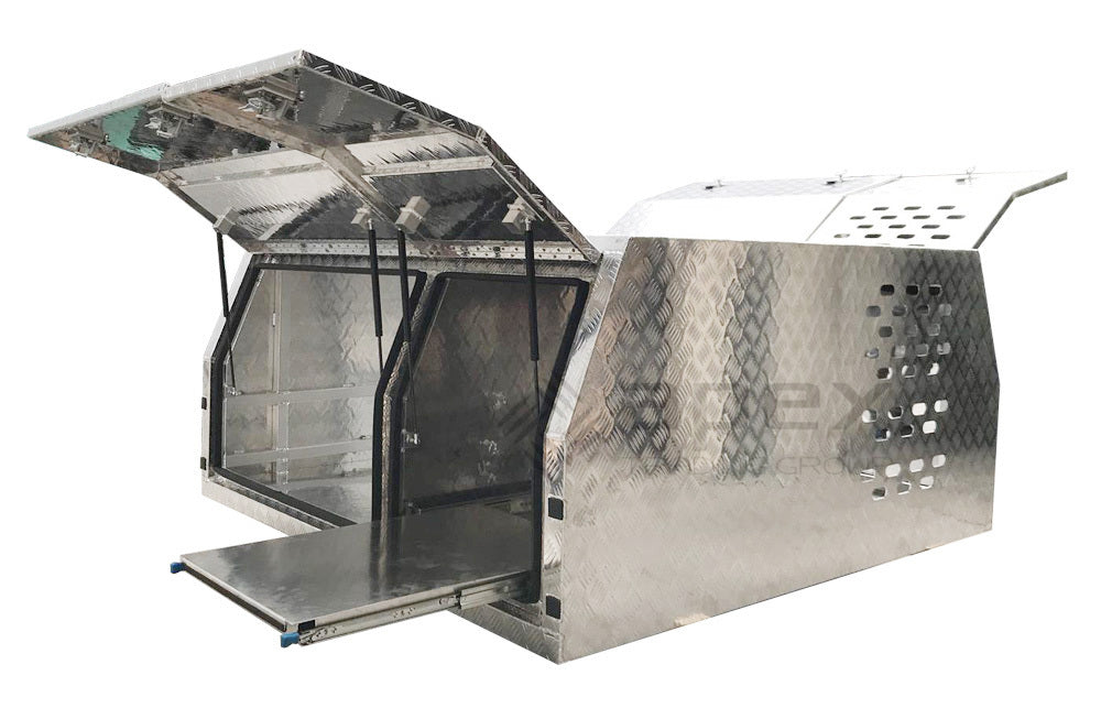 Aluminium Dog Cage Fridge Box Canopy Toolbox AC1800DTL