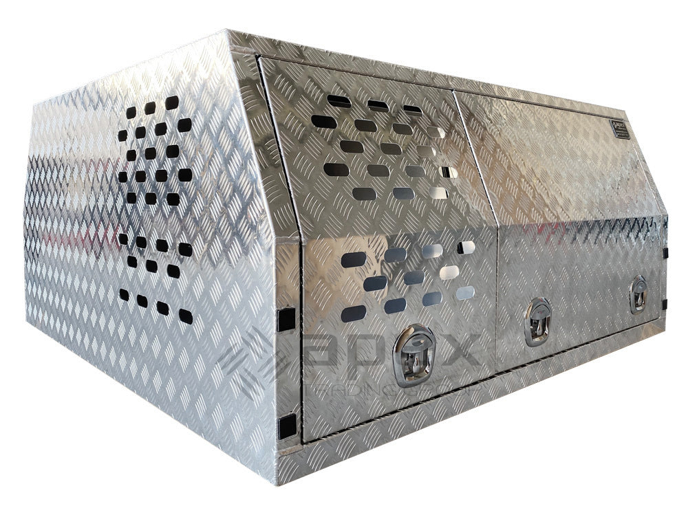 Aluminium Dog Cage Fridge Box Canopy Toolbox AC1800DTL