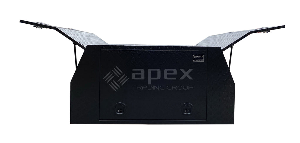 Black Aluminium Multi Lid Canopy Toolbox AC2400CPBL