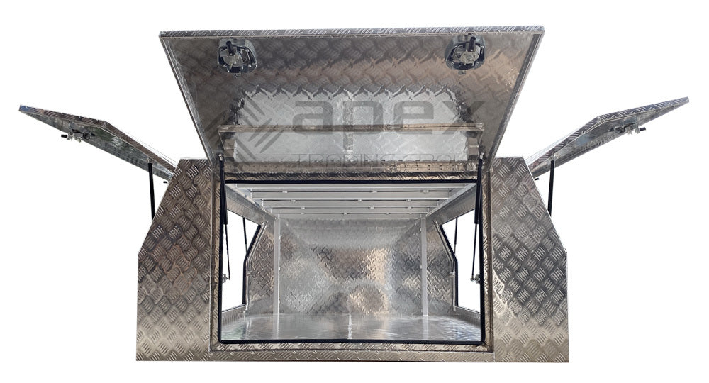 Aluminium Multi Lid Canopy Toolbox AC2400L