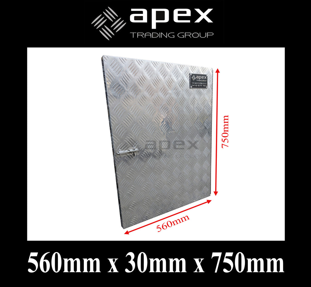 Aluminium Plate Door