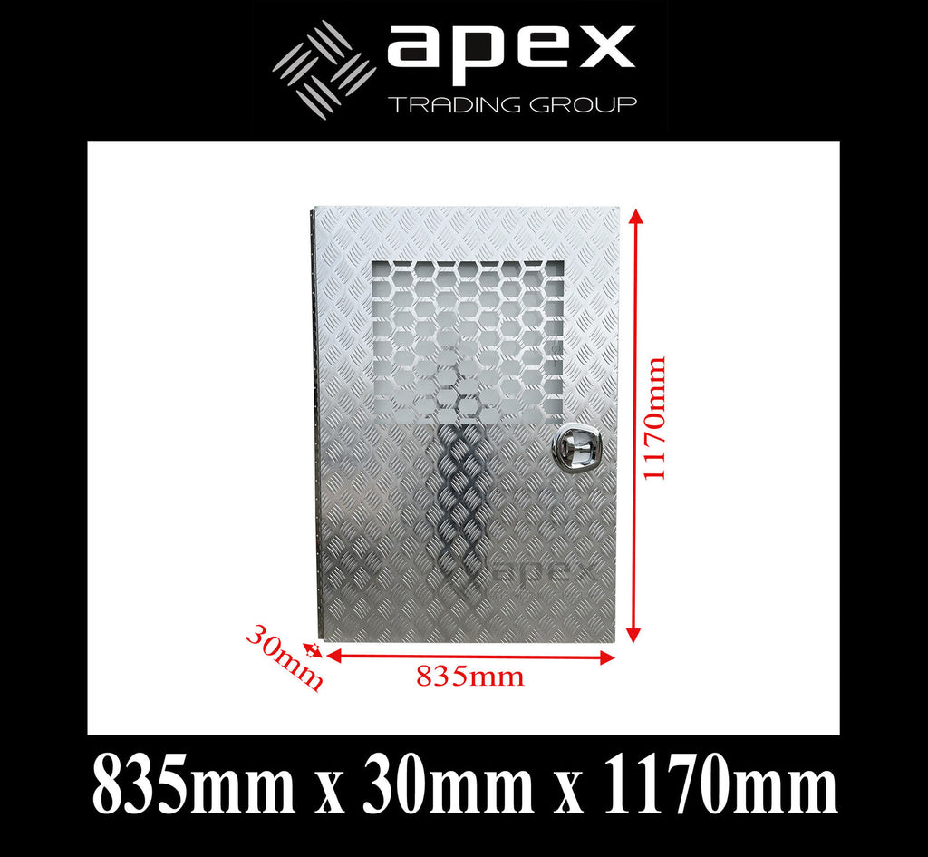 Aluminium Lockable Truck Toolbox Door 835