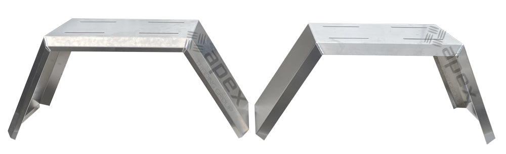 Flared Wheel Arch Mud Guards