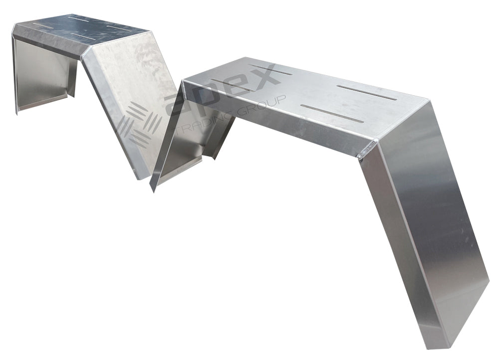 Flared Wheel Arch Mud Guards