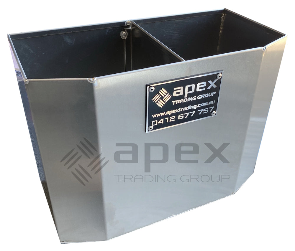 Twin Aluminium Oxy Gas Bottle Holder GBH423FP