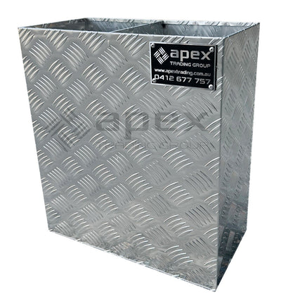 Twin Gas Bottle Holder GBHE-CP - 440mm(L) x 220mm(W) x 500mm(H)