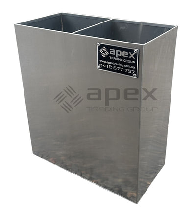 Twin Aluminium Oxy Gas Bottle Holder GBHE-FP