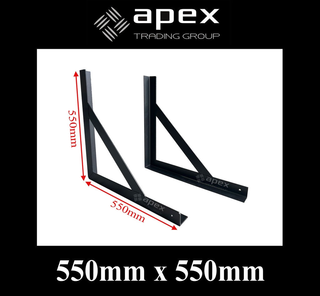 L Brackets 550mm x 550mm