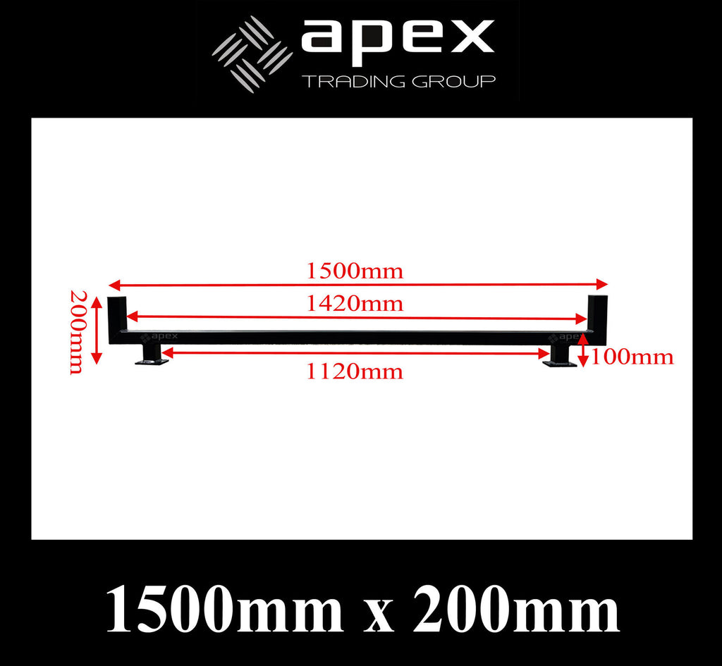Toolbox Rack XL Black