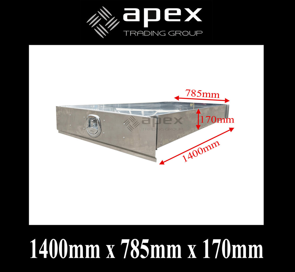 Galvanised Steel Under Ute Drawer TT1400