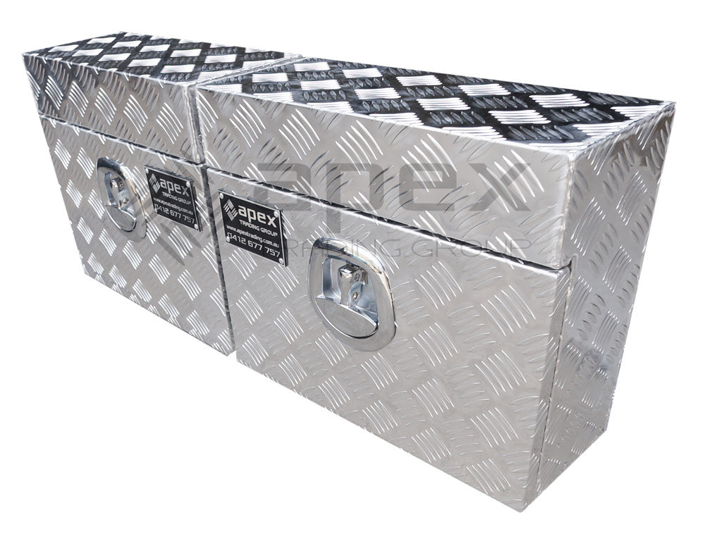 Aluminium Undertray Toolbox Set Of Two U500S2L