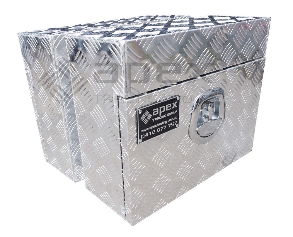 Aluminium Undertray Toolbox Set Of Two U500S2L