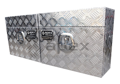 Aluminium Undertray Toolbox Set Of Two U500S2L