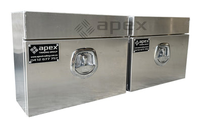 Aluminium Undertray Toolbox Set Of Two U500SFP2L