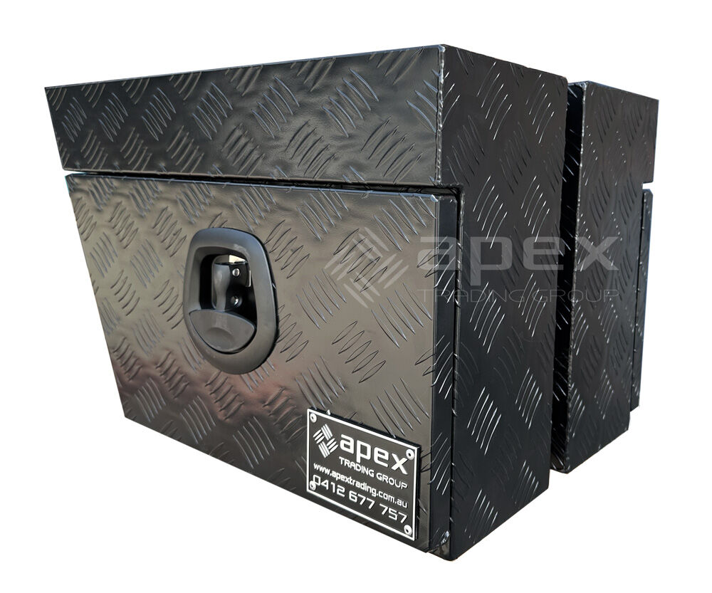 Aluminium Undertray Toolbox Set U600CPBL