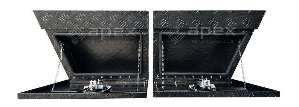 Aluminium Undertray Toolbox Set U600CPBL
