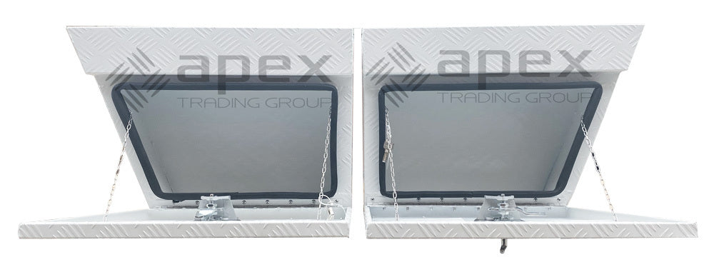 Aluminium Undertray Toolbox Set U600CPW