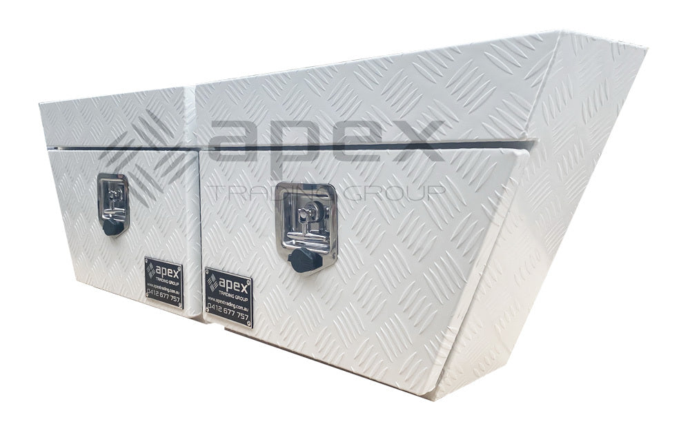 Aluminium Undertray Toolbox Set U600CPW