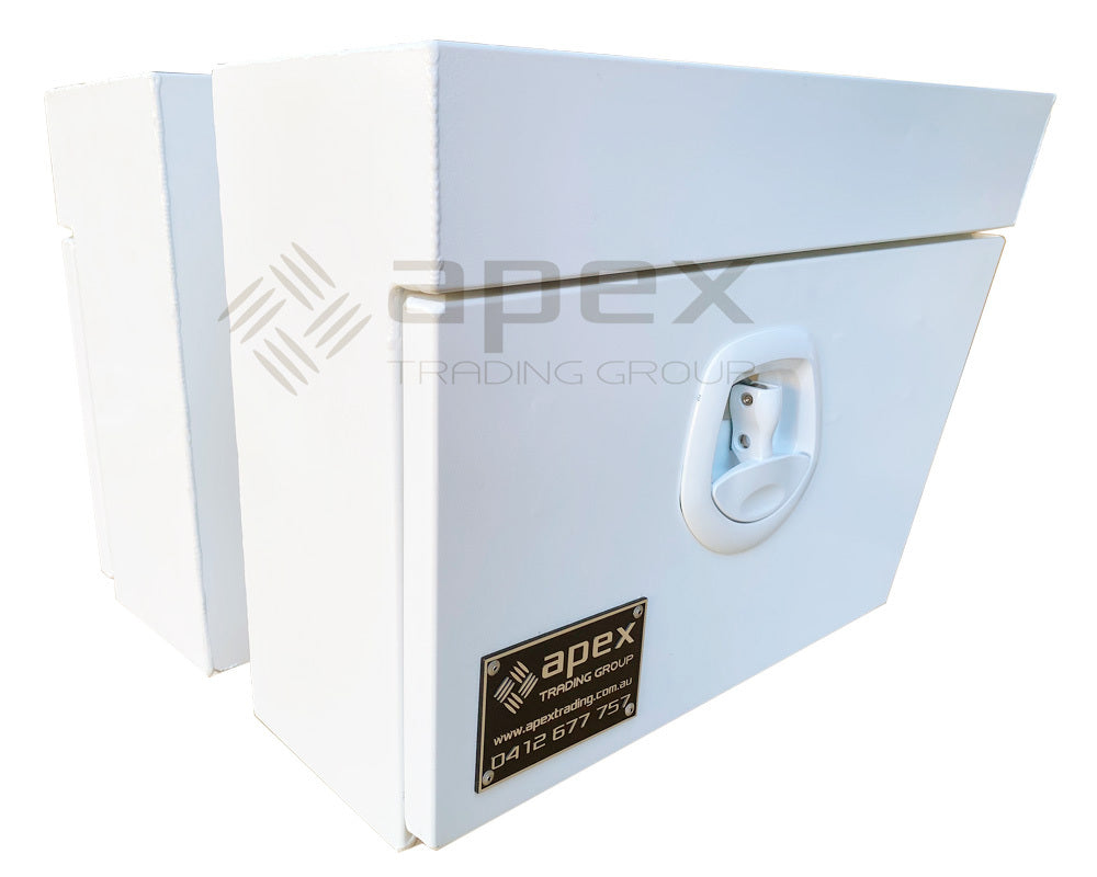 Aluminium Undertray Toolbox Set White Series- U600FPWL
