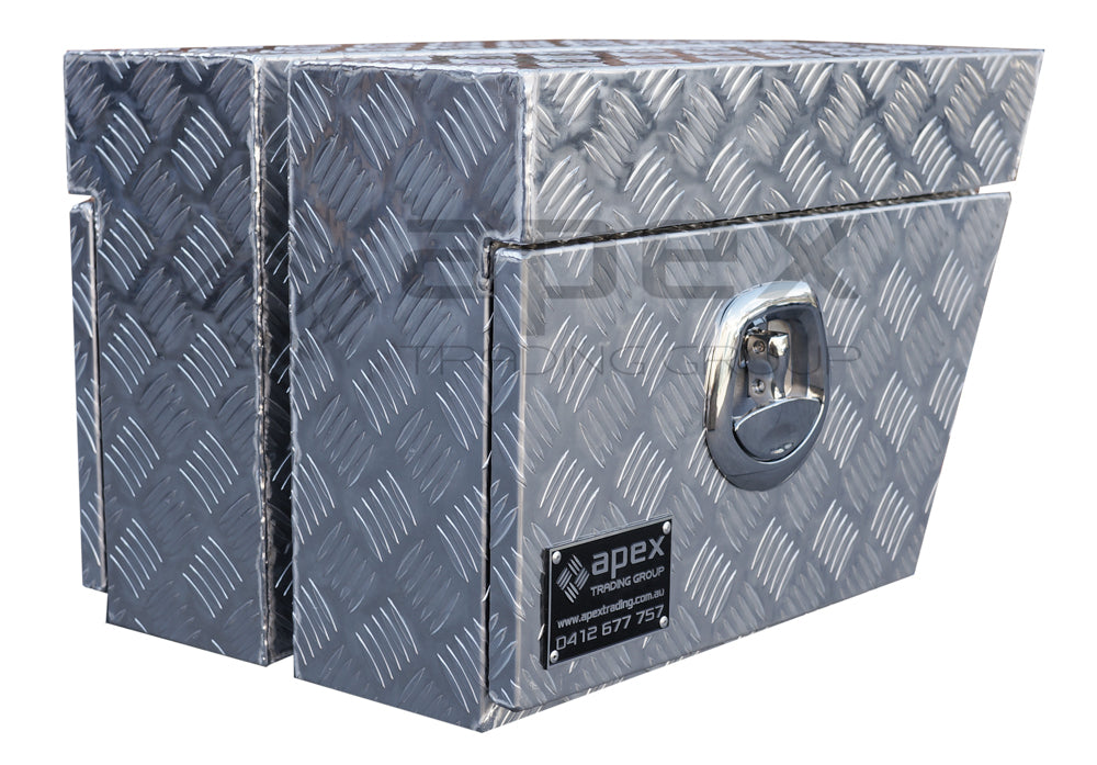 Aluminium Undertray Toolbox Set U600L