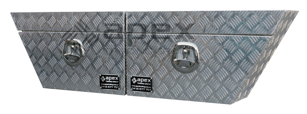 Aluminium Undertray Toolbox Set U750L