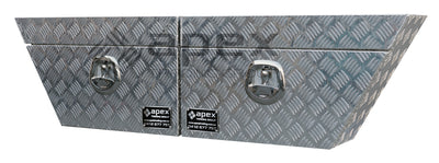 Aluminium Undertray Toolbox Set U750L
