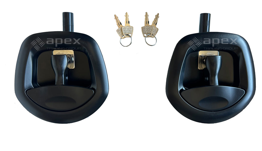 Whale Tail Lock Black