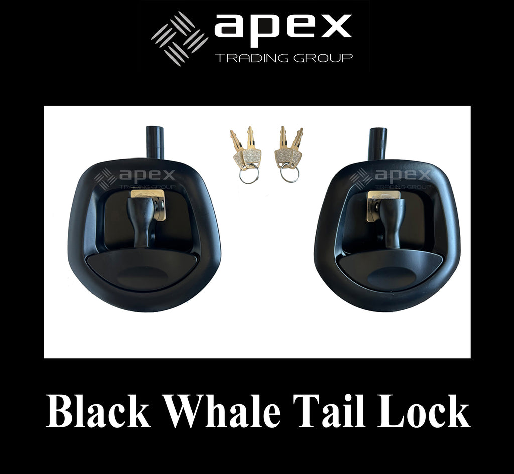 Whale Tail Lock Black