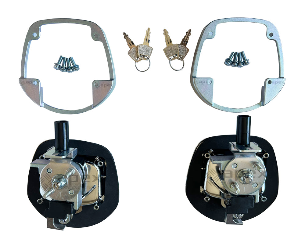 Whale Tail Lock Black