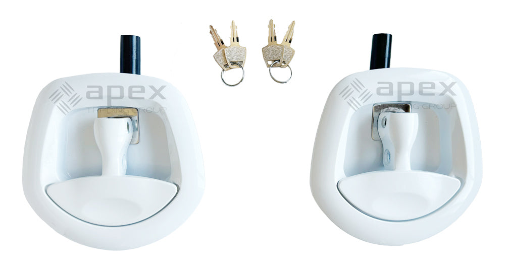 Whale Tail Lock White