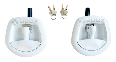 Whale Tail Lock White